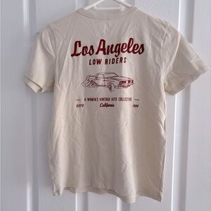 Los Angeles Low Riders Cream T-Shirt